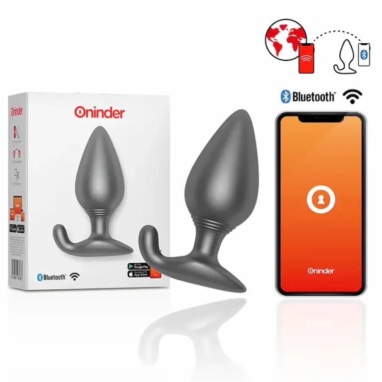 Plug Anal vibrador (preto) ONINDER