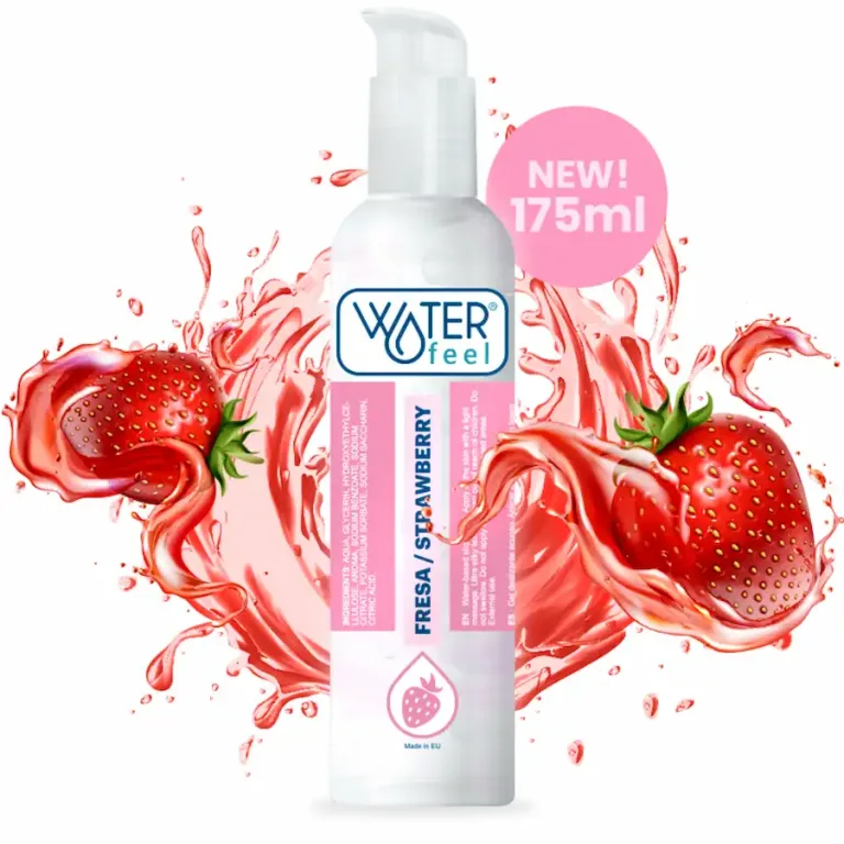 WATERFEEL Lubrificante à base de água (morango) - 175ml